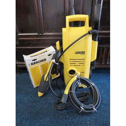 1961 - Karcher Pressure washer model K2.36 with accessories. Believed to be in working order. See photos.  ... 