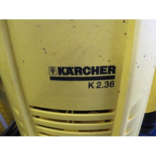 1961 - Karcher Pressure washer model K2.36 with accessories. Believed to be in working order. See photos.  ... 