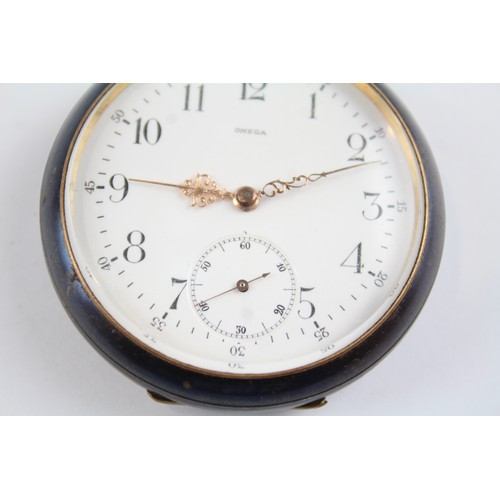 19 - OMEGA Vintage Gents Open Face POCKET WATCH Hand-wind Requires Service     404810