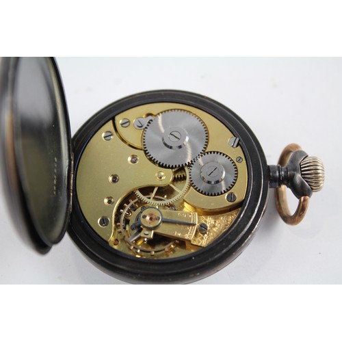 19 - OMEGA Vintage Gents Open Face POCKET WATCH Hand-wind Requires Service     404810