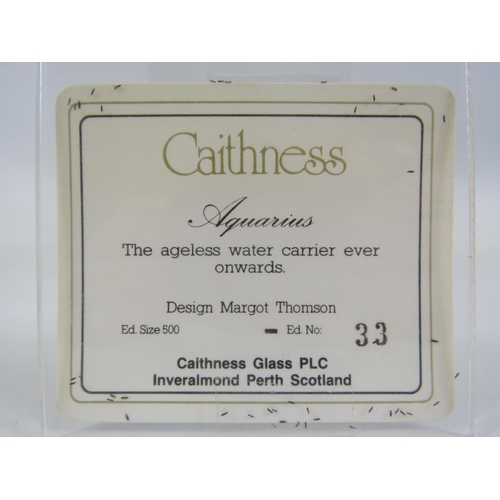 155 - Caithness limited edition paperweight 