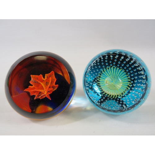 158 - 2 Caithness limited edition paperweights 