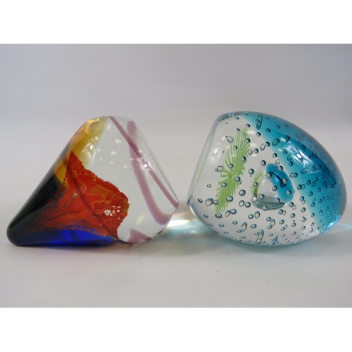 158 - 2 Caithness limited edition paperweights 