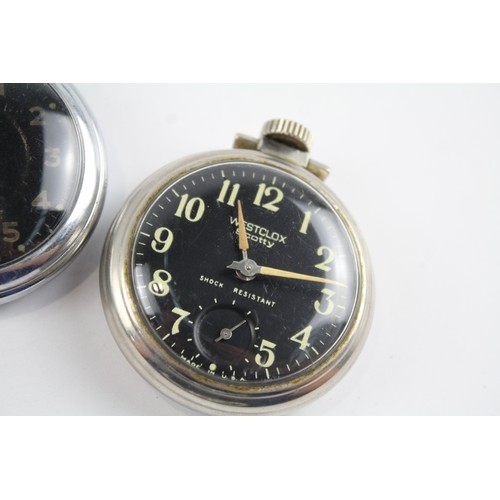 30 - Gents Vintage POCKET WATCHES Hand-wind WORKING Inc. SMITHS Etc. x 3     2140487