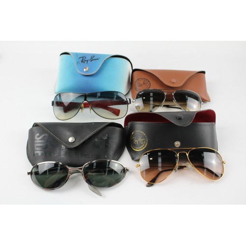 43 - Collection of Designer Ray-Ban Sunglasses Inc Cases x 4     439376