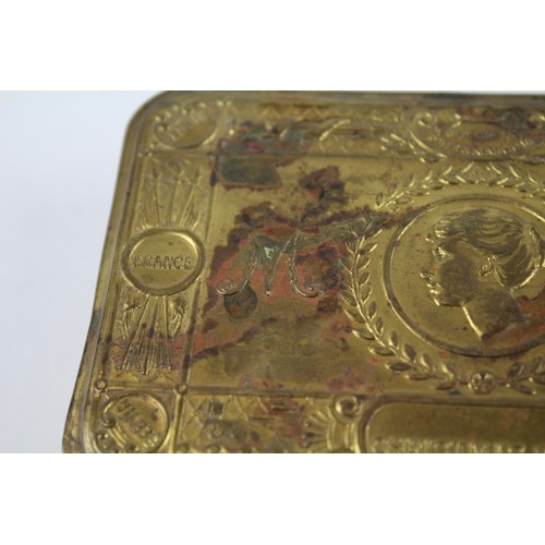 58 - WW1 1914 Princess Mary Brass Christmas Tin     637679