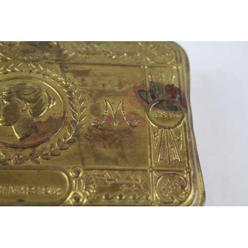 58 - WW1 1914 Princess Mary Brass Christmas Tin     637679