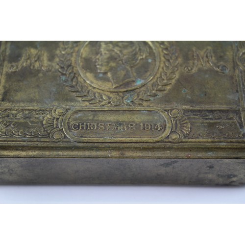 64 - WW1 1914 Princess Mary Brass Christmas Tin      631835