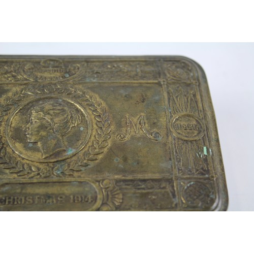 64 - WW1 1914 Princess Mary Brass Christmas Tin      631835