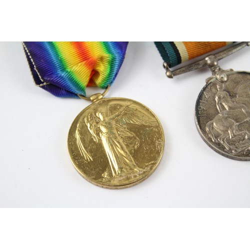 73 - WW1 Medal Pair & Original Ribbons     637643