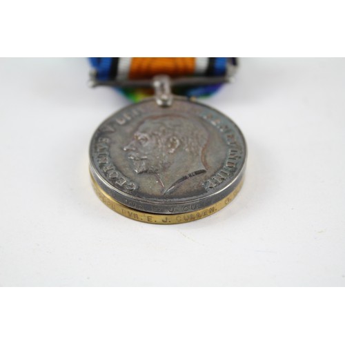 76 - WW1 Medal Pair & Original Ribbons     637698