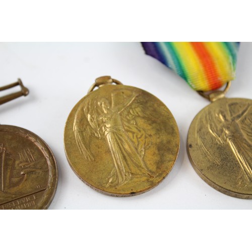 77 - 3 x WW1 Medals Inc Victory, Mercantile Marine Etc    637685