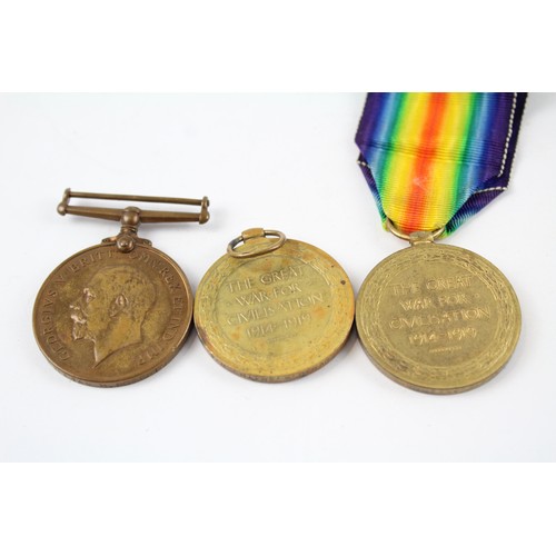 77 - 3 x WW1 Medals Inc Victory, Mercantile Marine Etc    637685