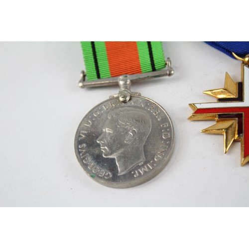 87 - 4 x Medals Inc. GV Special Constabulary Medal To Albert Daines - European Confed     637747