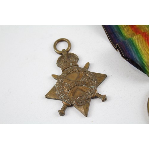 88 - 2 x WW.I Medals Inc. Victory & 1914-15 Star Named. 4693 Pte. J.J. Duffy North St     637742