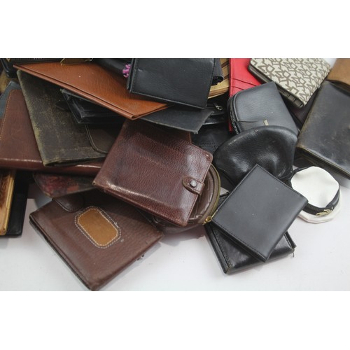 96 - 60 x Assorted Unisex Wallets & Purses Inc Leather, Branded, Coin Purses Etc     699573