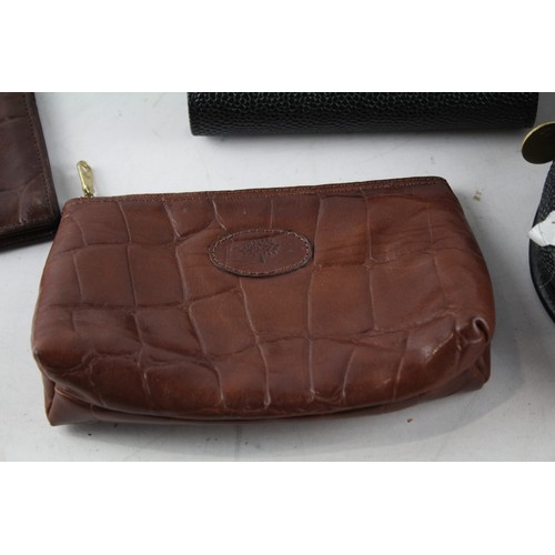 101 - 5 x Mulberry Leather Accessories Inc Croc Embossed Wallet, Black Handbag Etc     439416