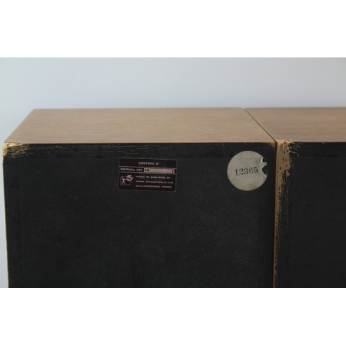 106 - 2 x Wharfdale Linton 2 Speakers     567924