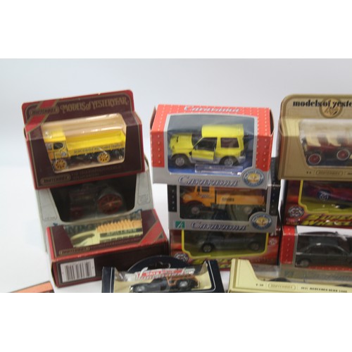 112 - Boxed Diecast Car Model Collection Inc Matchbox, Days Gone, Lesney Etc x 25     549352