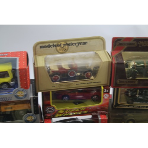 112 - Boxed Diecast Car Model Collection Inc Matchbox, Days Gone, Lesney Etc x 25     549352