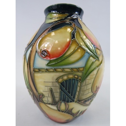 175 - Moorcroft Walled Garden at Cannon Hall 2007 vase by Sian Leeper, No 26. Approx 5.5