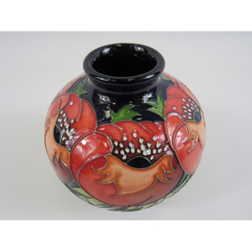 177 - Moorcroft Meo Voto vase designed by Racheal Bishop No 66. Approx 4