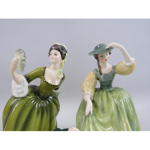 295 - 3 Royal Doulton figurines Simone HN2378 plus Large and small Buttercup.