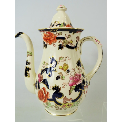 34 - Lovely Masons Ironstone Teapot together with a Masons Coffee pot , Both in excellent condition in th... 