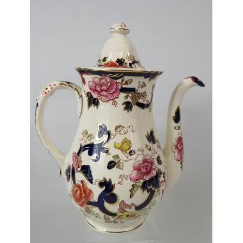 34 - Lovely Masons Ironstone Teapot together with a Masons Coffee pot , Both in excellent condition in th... 