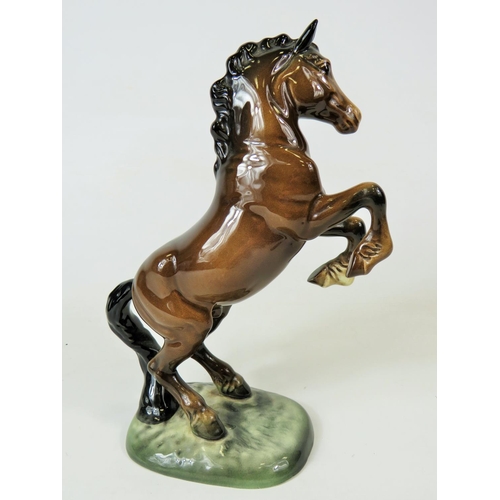 41 - Beswick Rearing Horse number 1014. Exellent condition.   See photos.