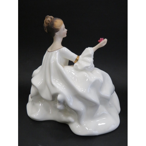 42 - Royal Doulton Figurine 'My Love'  HN2339.  Measures approx 7 inches tall in excellent condition.  Se... 