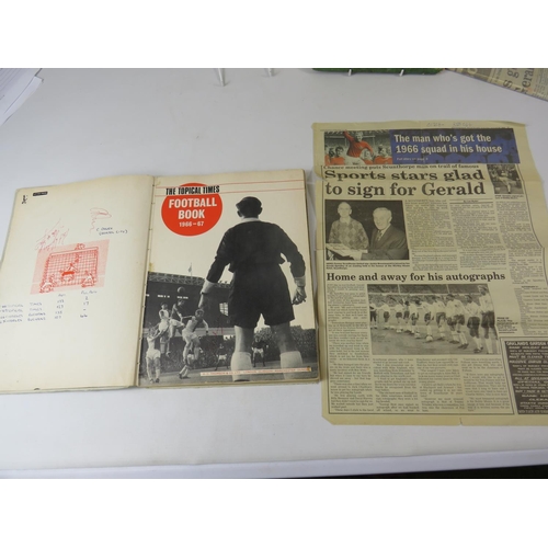 52 - Two 1960's Soccer books comprising Charlie Buchans Soccer Gift Book and Good Times Football Book, bo... 