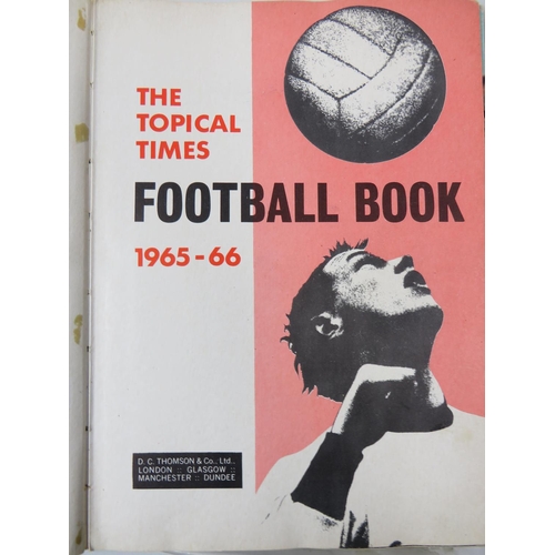 53 - 1966-67 Charlie Buchans Soccer Gift Book plus 1965-66 Good Times Football book.  Both Contain many A... 