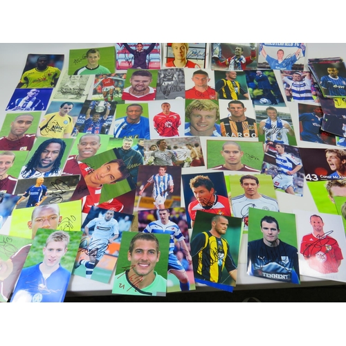 61 - Large Selection of Signed Football related Photos/Images. See photos.