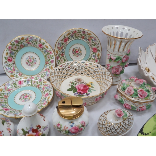 831 - Mixed ceramics including Royal Crown Derby, Royal Ashmore etc.