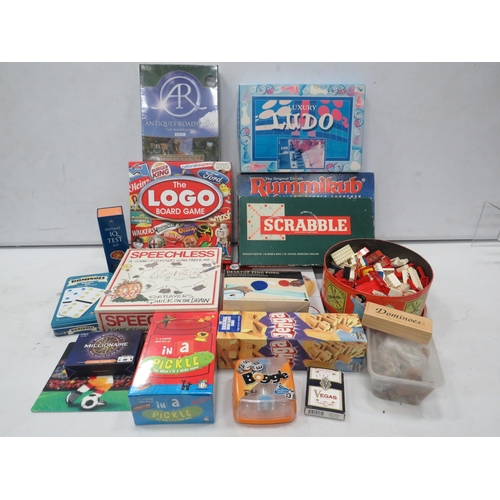 855 - Large selection of various board games and toys some which are new in cellophane.