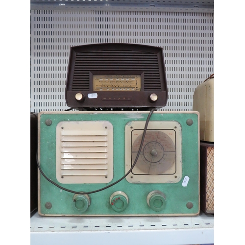 904 - Vintage bakelite Murphy radio plus one other. (Working condition unknown)