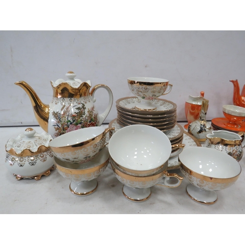 953 - 2 Japanese teasets etc.