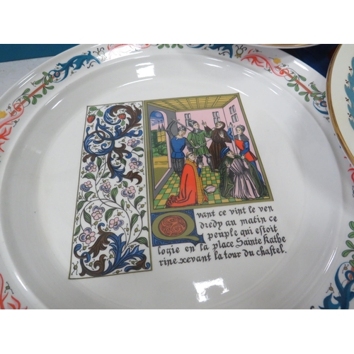 960 - Large selection of collectable plates including Hornsea, Spode, Coalport etc.