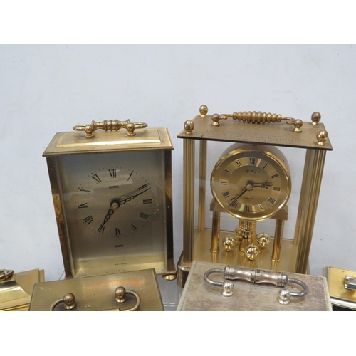 962 - 22 Brass carriage clocks (working condition unknown)