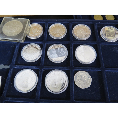 278 - Coin collectors case and a selection of various collectable and vintage uk coins.