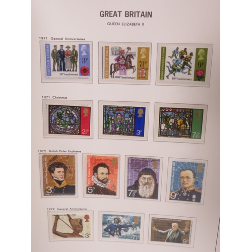 346 - Well presented, 86 page filled album contain Mint GB stamps. Approx �200 face value See photos.