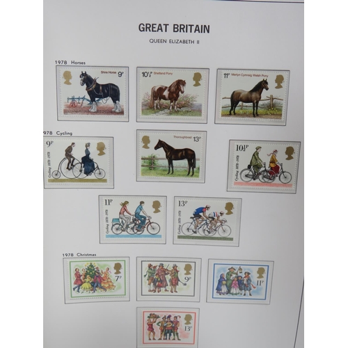 346 - Well presented, 86 page filled album contain Mint GB stamps. Approx �200 face value See photos.