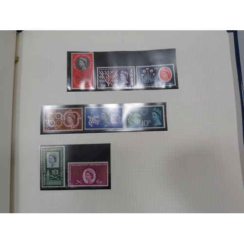 347 - Part filled album of mint stamps and a folder full of First day covers.