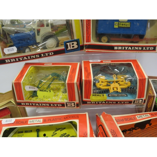 440 - Selection of Vintage Britains farming vehicles.