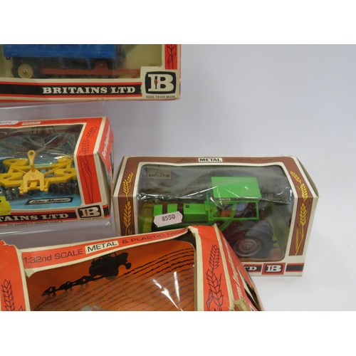 440 - Selection of Vintage Britains farming vehicles.