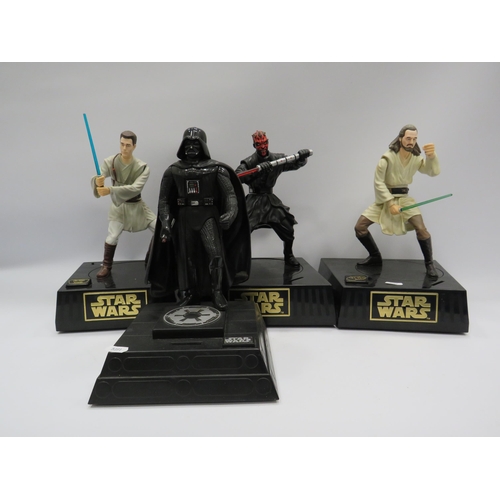 484 - 4 Star Wars electronic Money boxes.