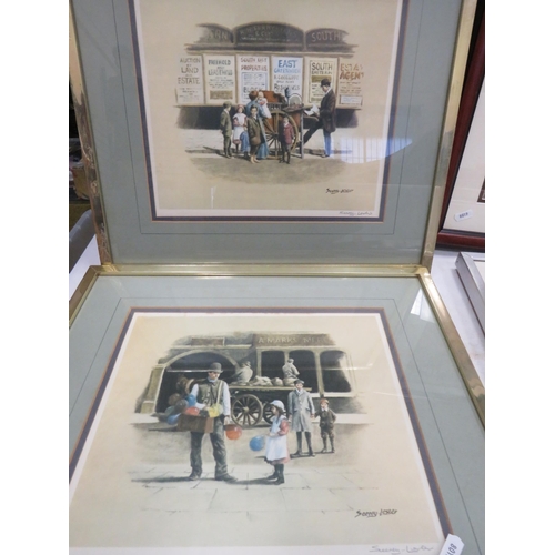 568 - 4 framed prints by Seery Lester, M Chapman and Helen Bradley.