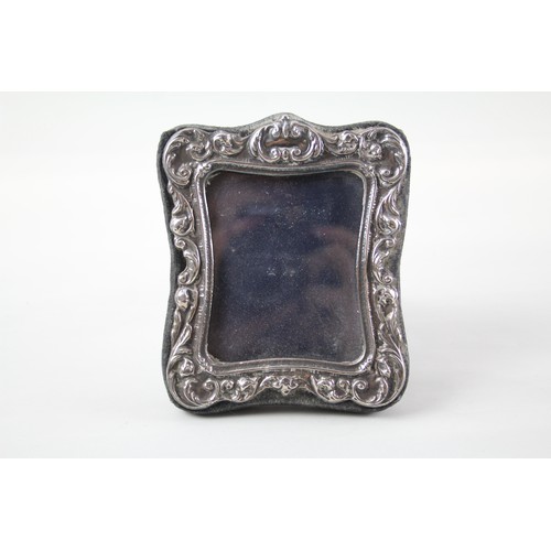 352 - Three Hallmarked Silver Photo Frames to fit photo sizes 5 x 4,   3 x 2.5, & 2 x 2 inches.     493892