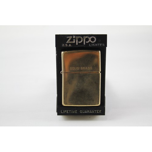 393 - 4 x Zippo Lighters Inc Vintage Egyptian King Pewter Solid Brass Singapore Etc     549546